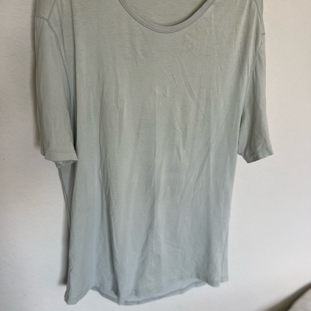 Lululemon Athletica Grey Relaxed Short Sleeve Tee